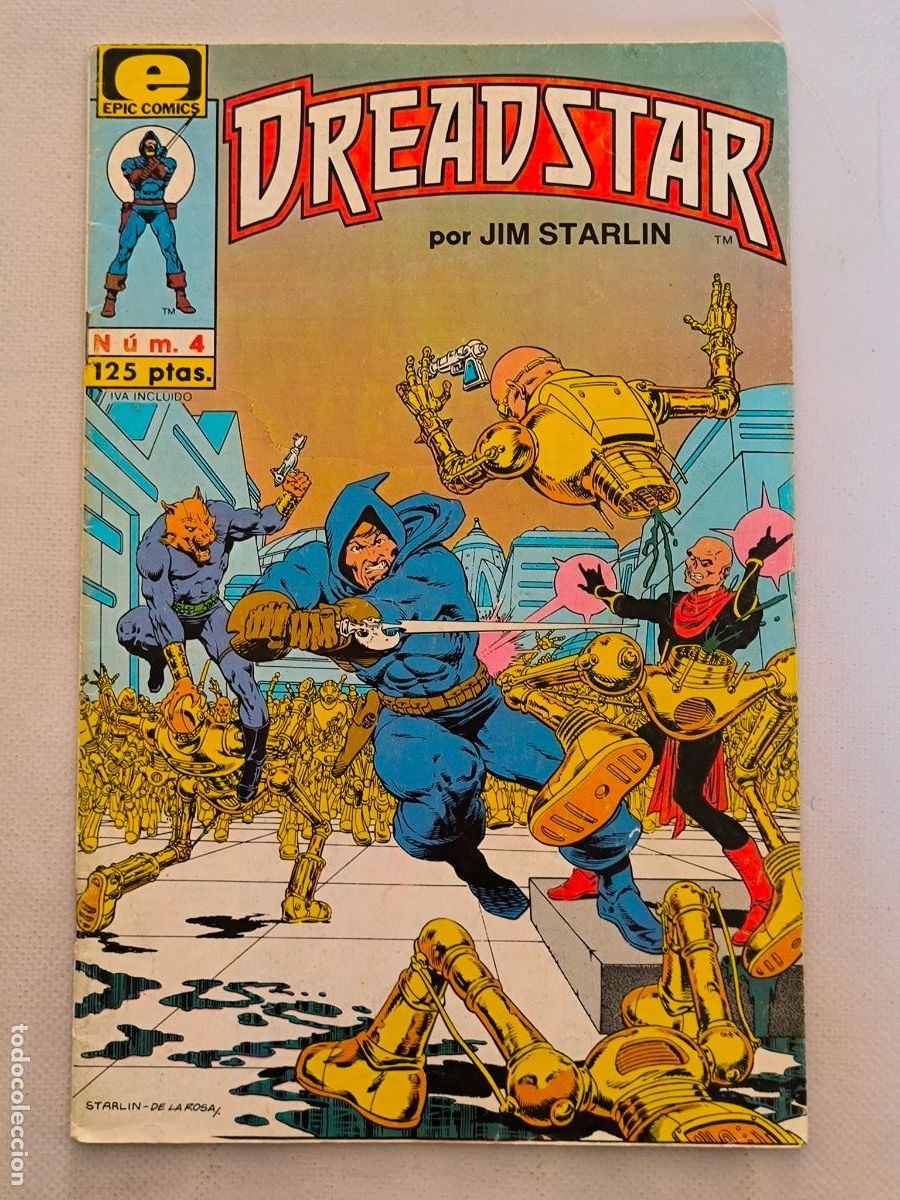 C&oacute;mics: DREADSTAR N&ordm; 4 - JIM STARLIN - EPIC COMICS (GO)
