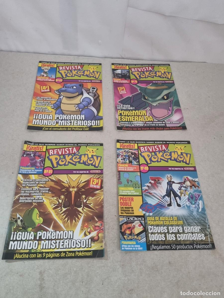 C&oacute;mics: Lote de 4 revistas Pokemon