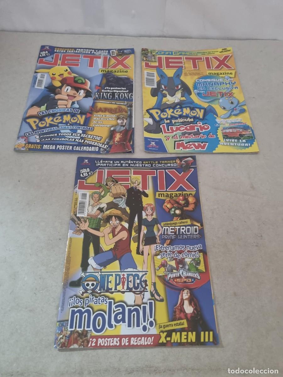 C&oacute;mics: Lote de 3 revistas Jetix