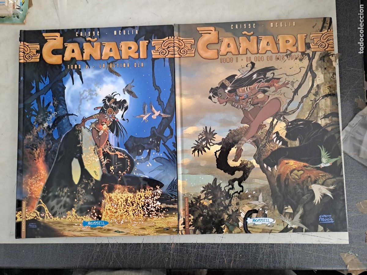 C&oacute;mics: Ca&ntilde;ari completa 2 n&uacute;meros, Rossell en perfecto estado Bolsa DA