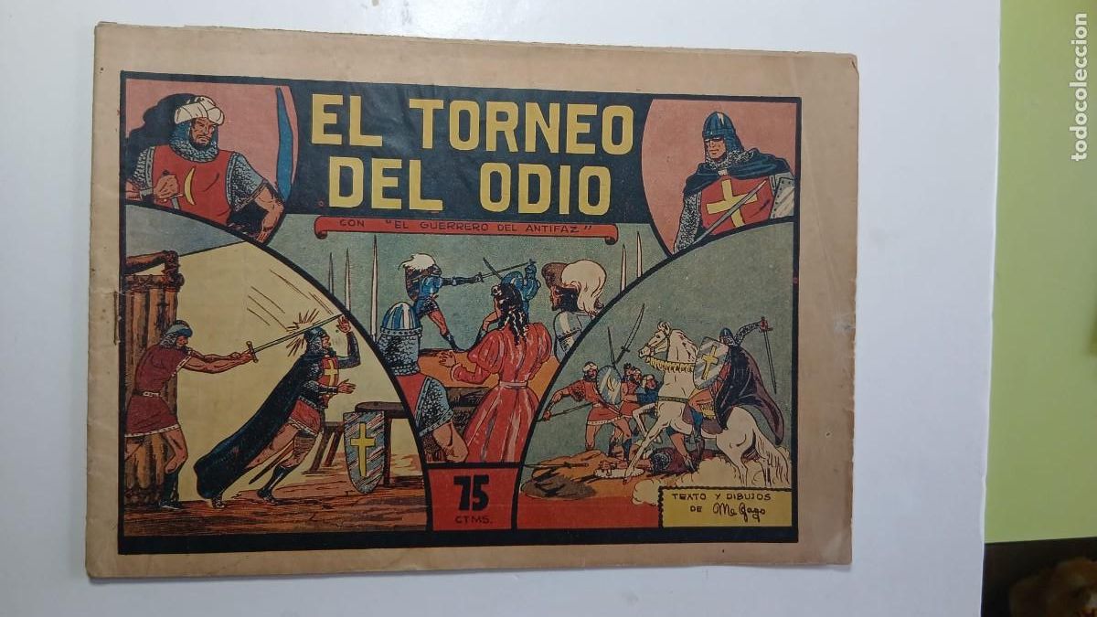 C&oacute;mics: El guerrero del antifaz 4 Bolsa JJ