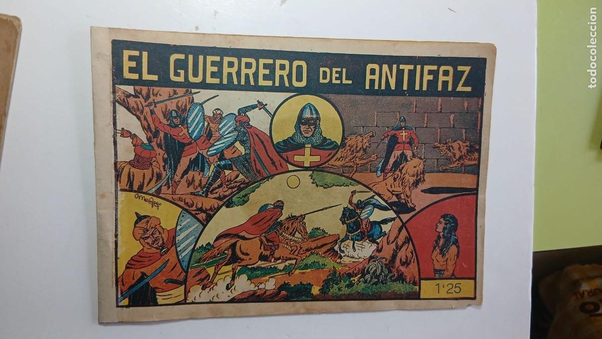 C&oacute;mics: El guerrero del antifaz 1 Bolsa JJ