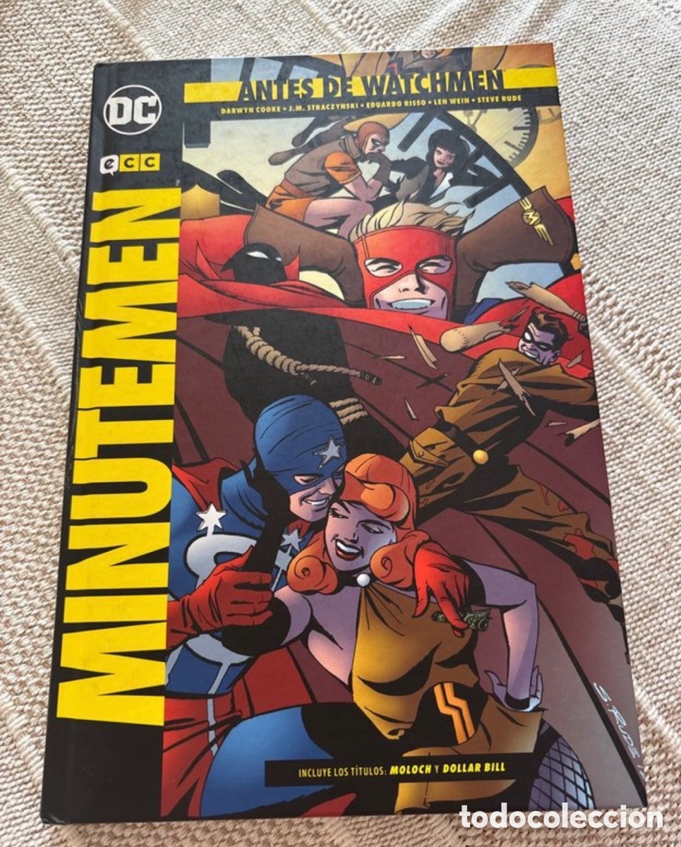 C&oacute;mics: ANTES DE WATCHMEN: MINUTEMEN / DOLLAR BILL / MOLOCH ~ DC