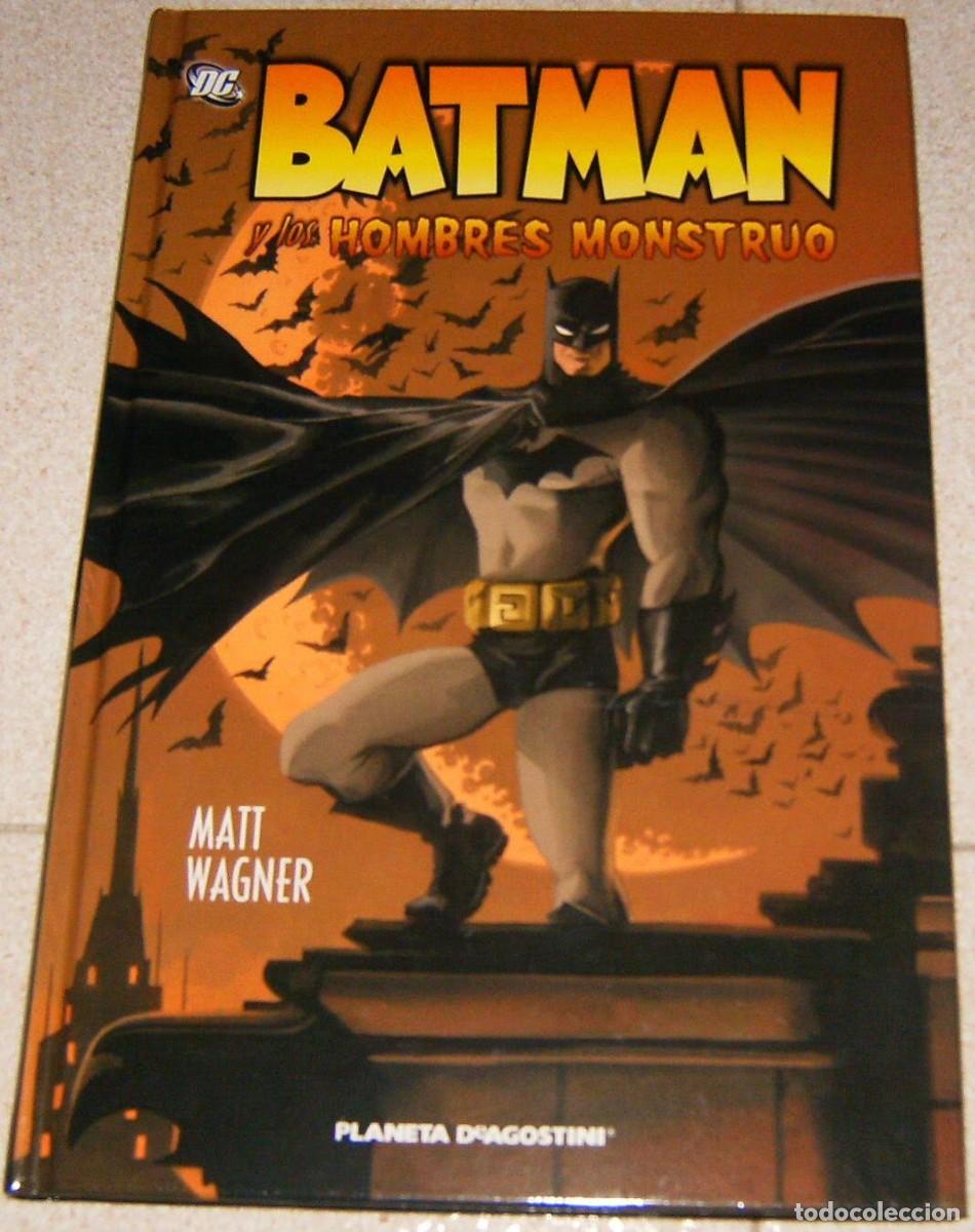 C&oacute;mics: BATMAN y LOS HOMBRES MONSTRUO de Matt Wagner Planeta. TOMO UNICO