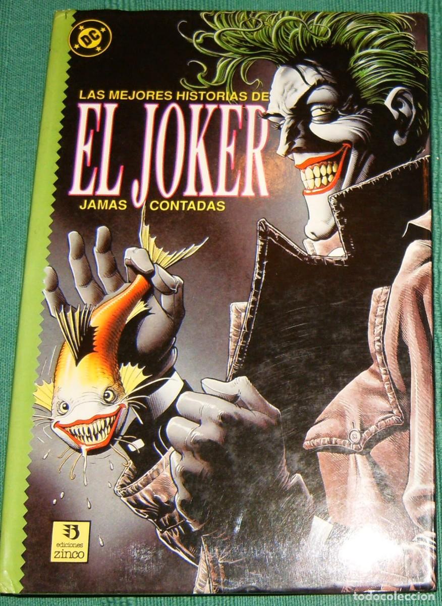 C&oacute;mics: LAS MEJORES HISTORIAS DE EL JOKER JAMAS CONTADAS Ediciones Zinco. TOMO UNICO