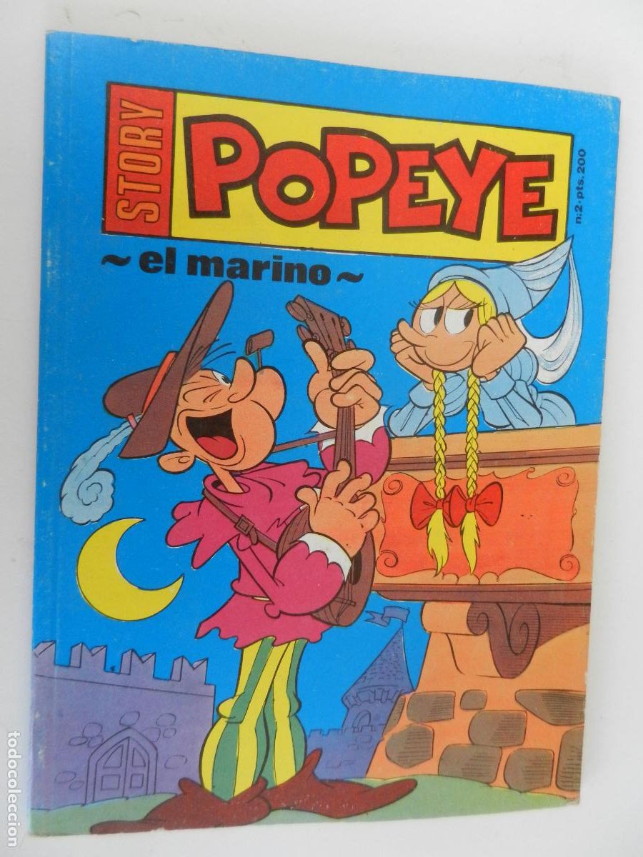 C&oacute;mics: STORY POPEYE - EL MARINO - N&ordm; 2 - EDITORIAL NEW COMIC 1987.