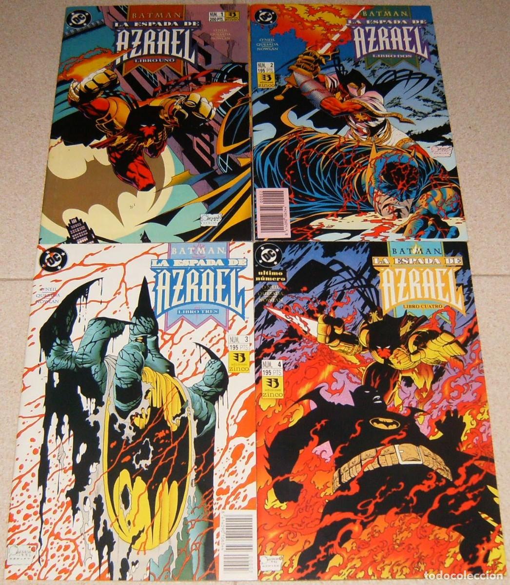 C&oacute;mics: ESPADA DE AZRAEL Vol.1 Ediciones Zinco 1 a 4, COMPLETA - Foto 1