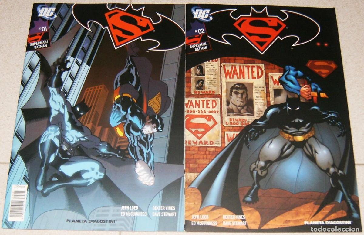 C&oacute;mics: SUPERMAN - BATMAN Vol.1 Planeta. N&ordm; 1 Y 2 - LOTE O SUELTOS