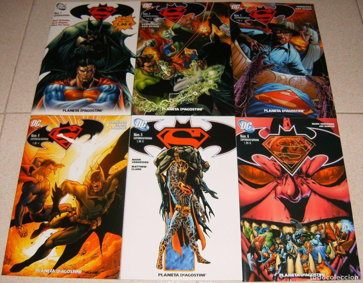 C&oacute;mics: SUPERMAN - BATMAN Vol.2 Planeta N&ordm; 1 a 6 LOTE - Foto 1