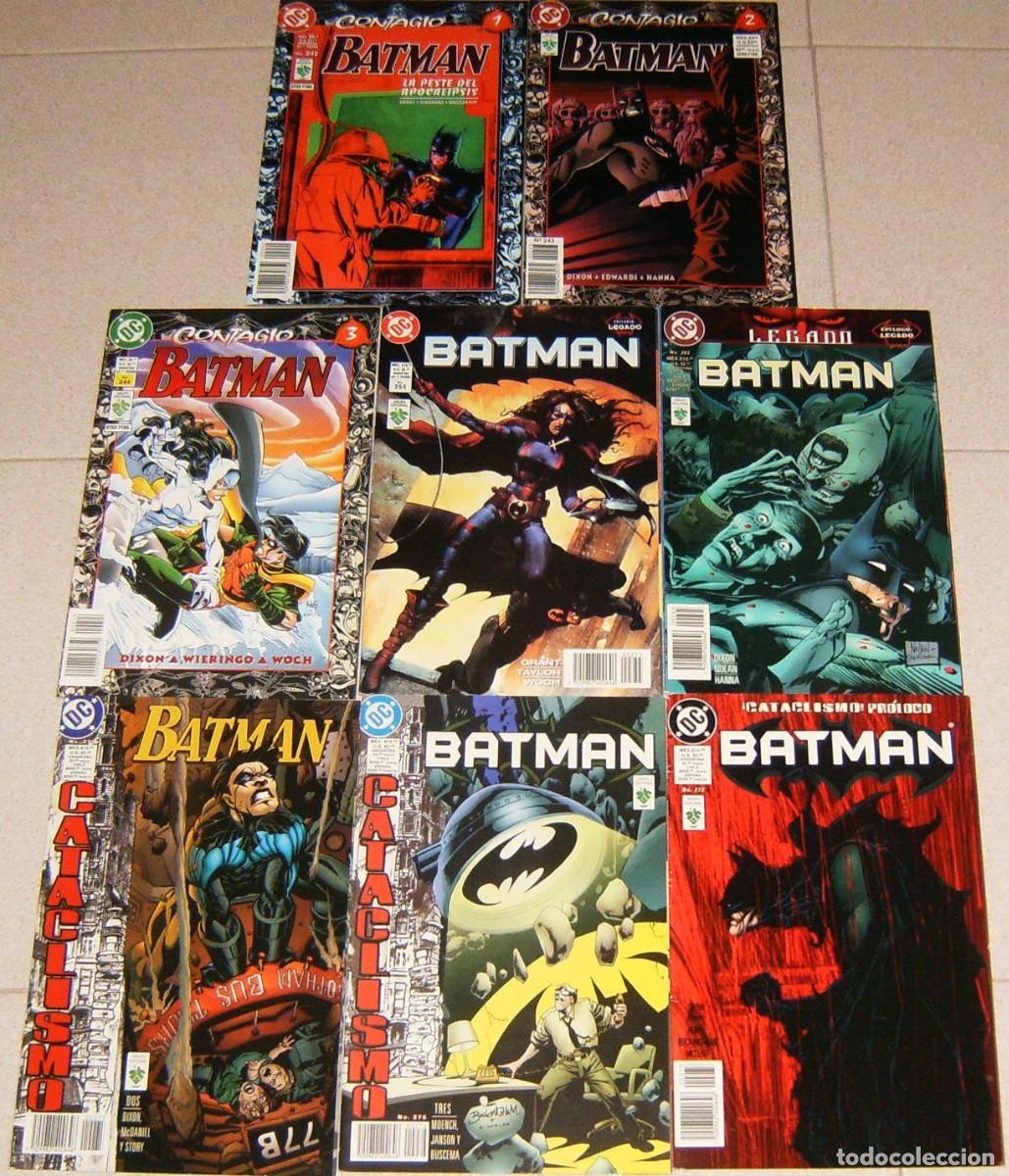 C&oacute;mics: BATMAN Editorial Vid, N&ordm;s: 242 243 244 255 265 273 275 276 NUMEROS SUELTOS