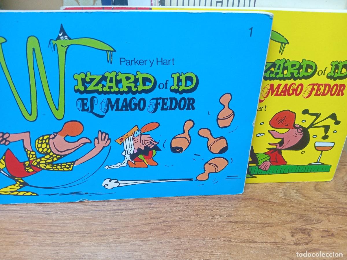 C&oacute;mics: WIZARD OF ID , EL MAGO FEDOR - COMPLETA - 2 NUMEROS - DISTRINOVEL
