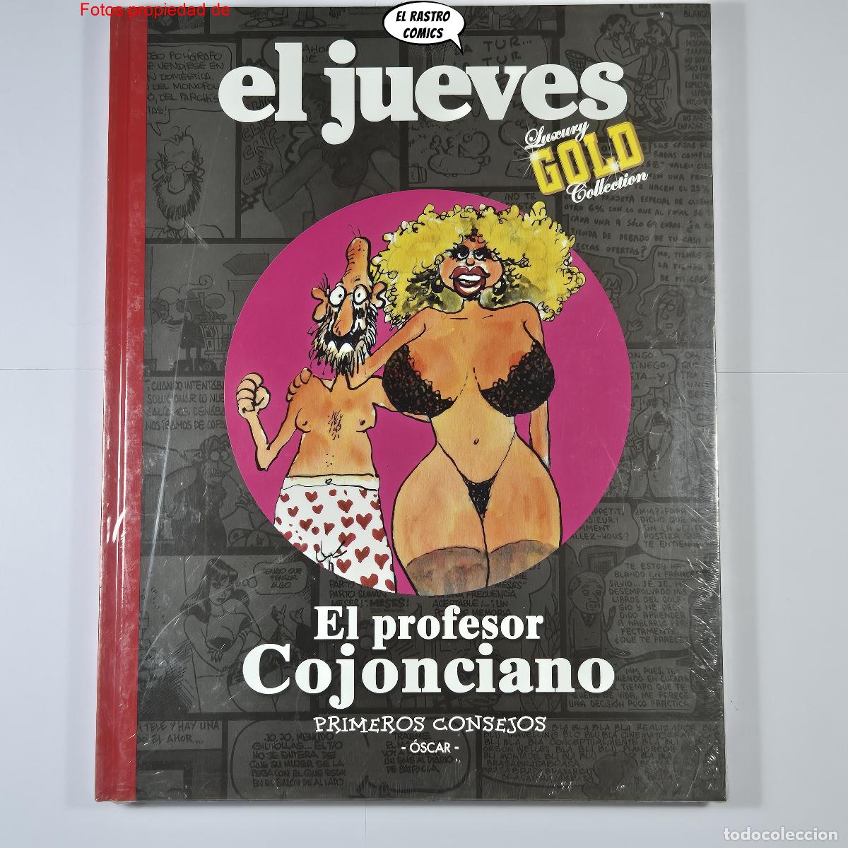C&oacute;mics: El profesor Cojonciano, Primeros consejos, Oscar, Precintado, Luxury Gold Collection, El Jueves