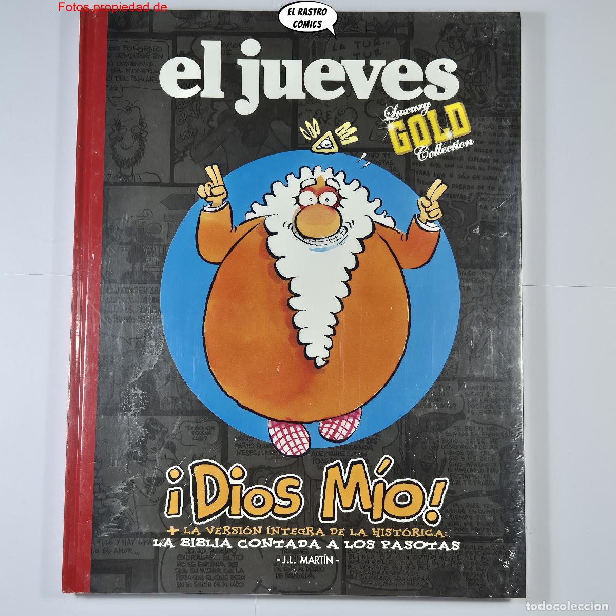 C&oacute;mics: Dios mio + versi&oacute;n integra Biblia contada a los pasotas, Precintado Luxury Gold Collection El Jueves