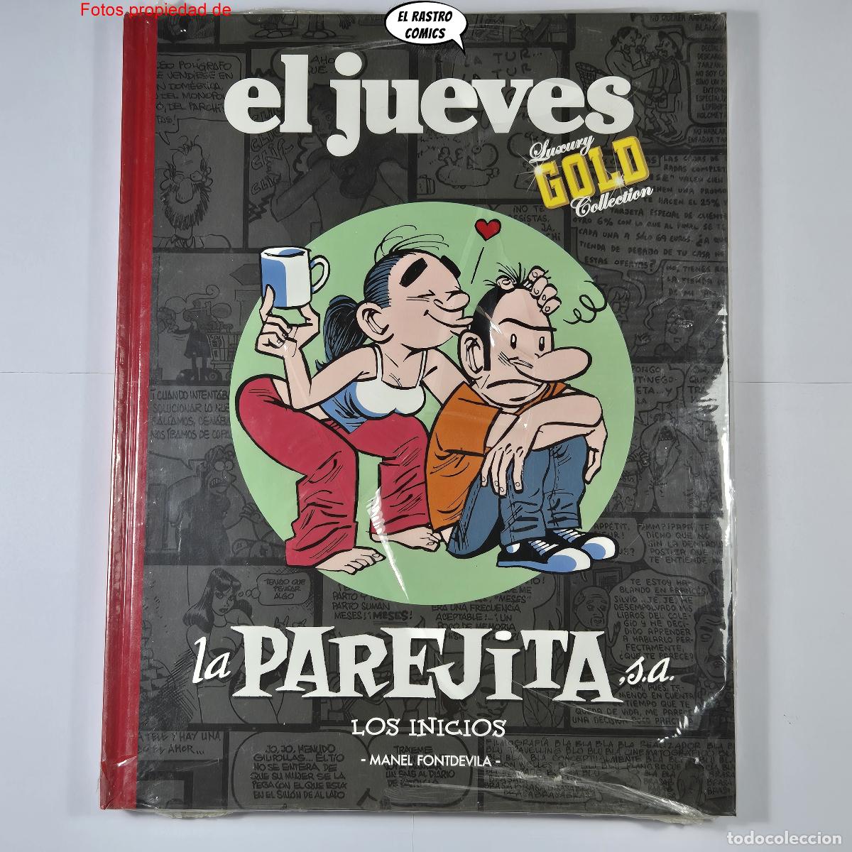 C&oacute;mics: La Parejita, Los inicios, Manel Fontdevila, Precintado, Luxury, Gold Collection, El Jueves