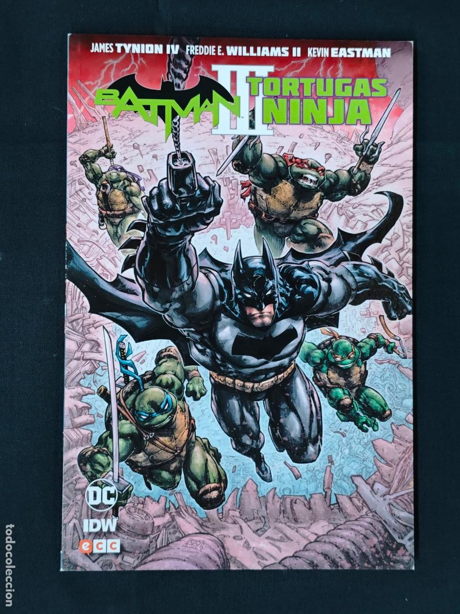 C&oacute;mics: COLECCION COMPLETA - BATMAN TORTUGAS NINJA - 3 TOMOS - ECC - Foto 6