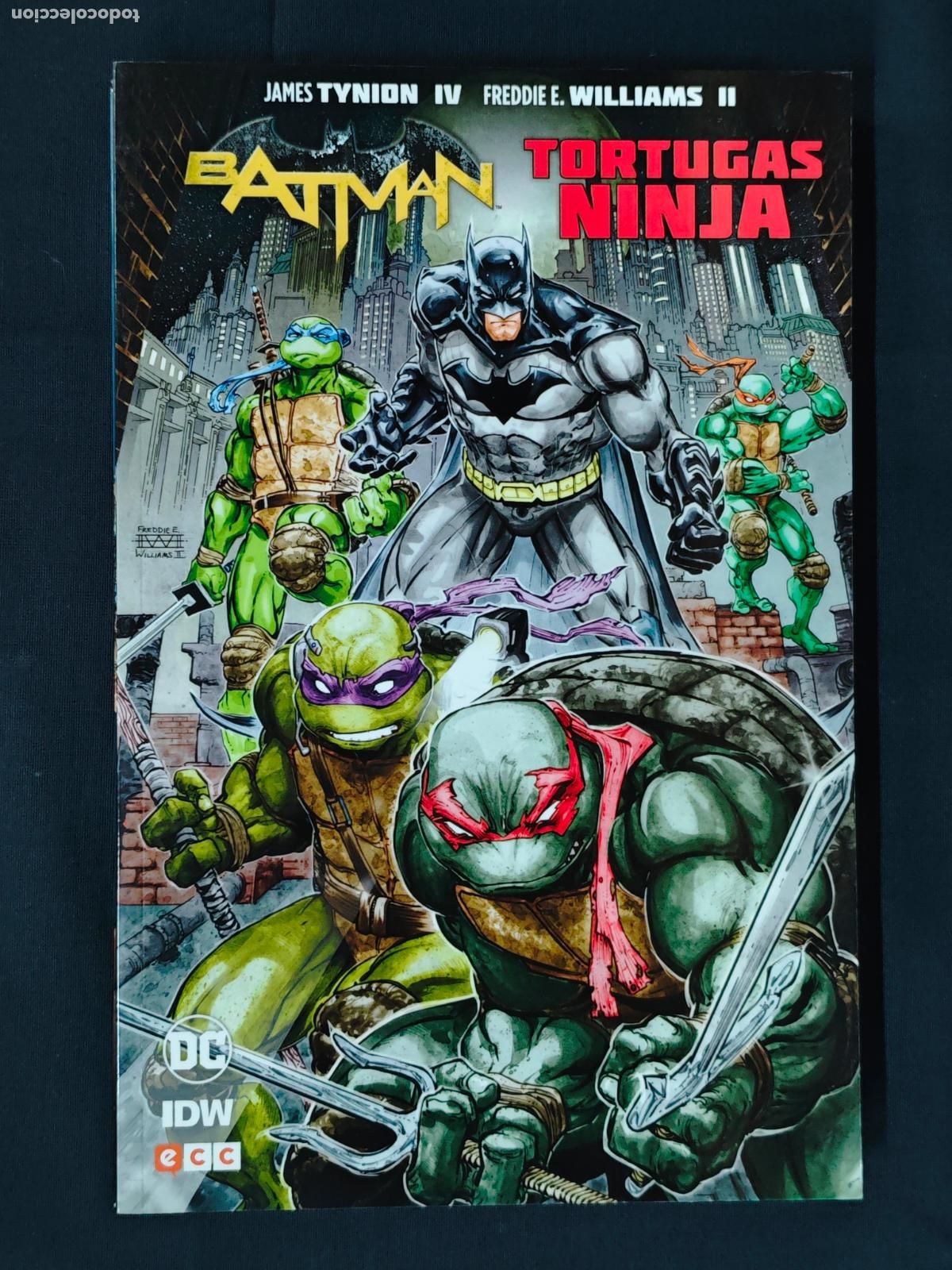 C&oacute;mics: COLECCION COMPLETA - BATMAN TORTUGAS NINJA - 3 TOMOS - ECC