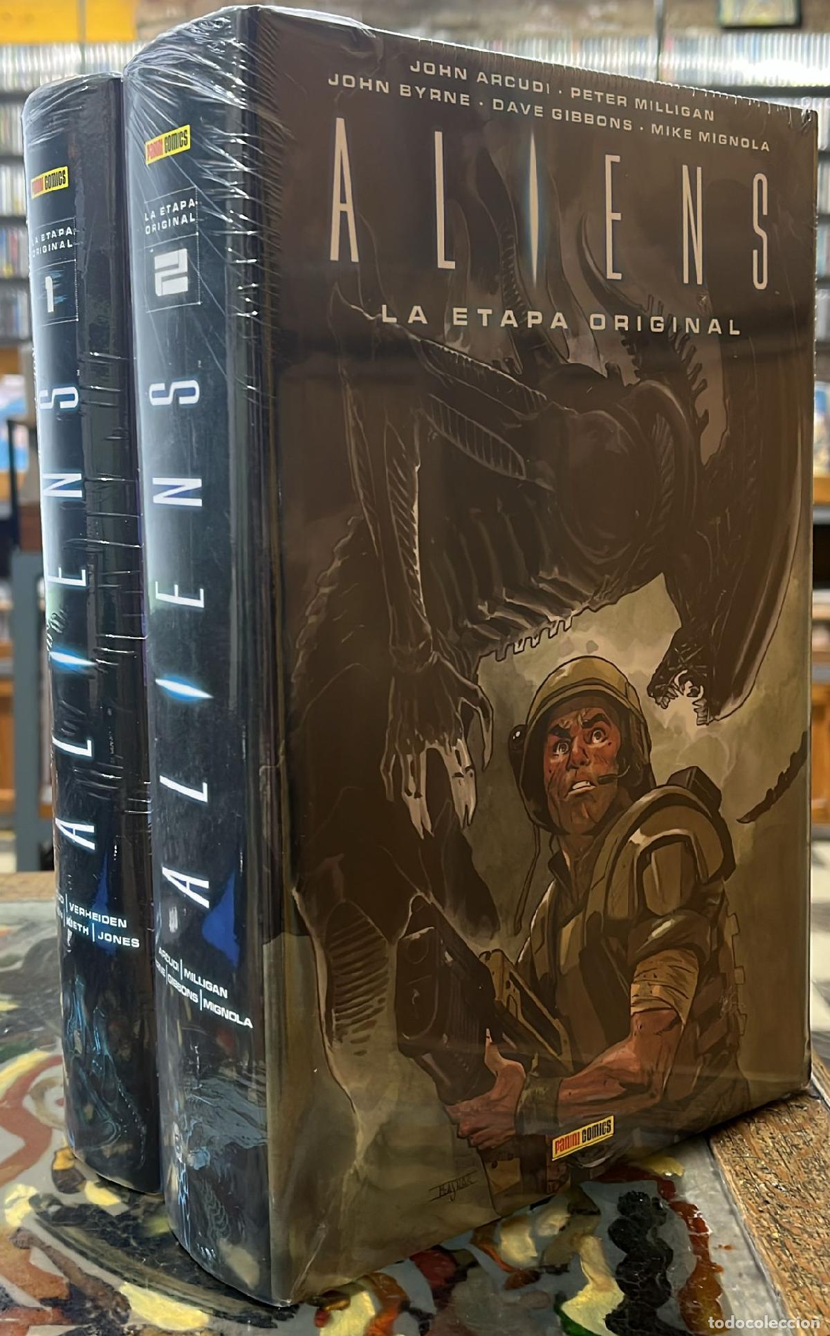 C&oacute;mics: Aliens: La etapa original. 2 vols. Precintados. - Varios autores.