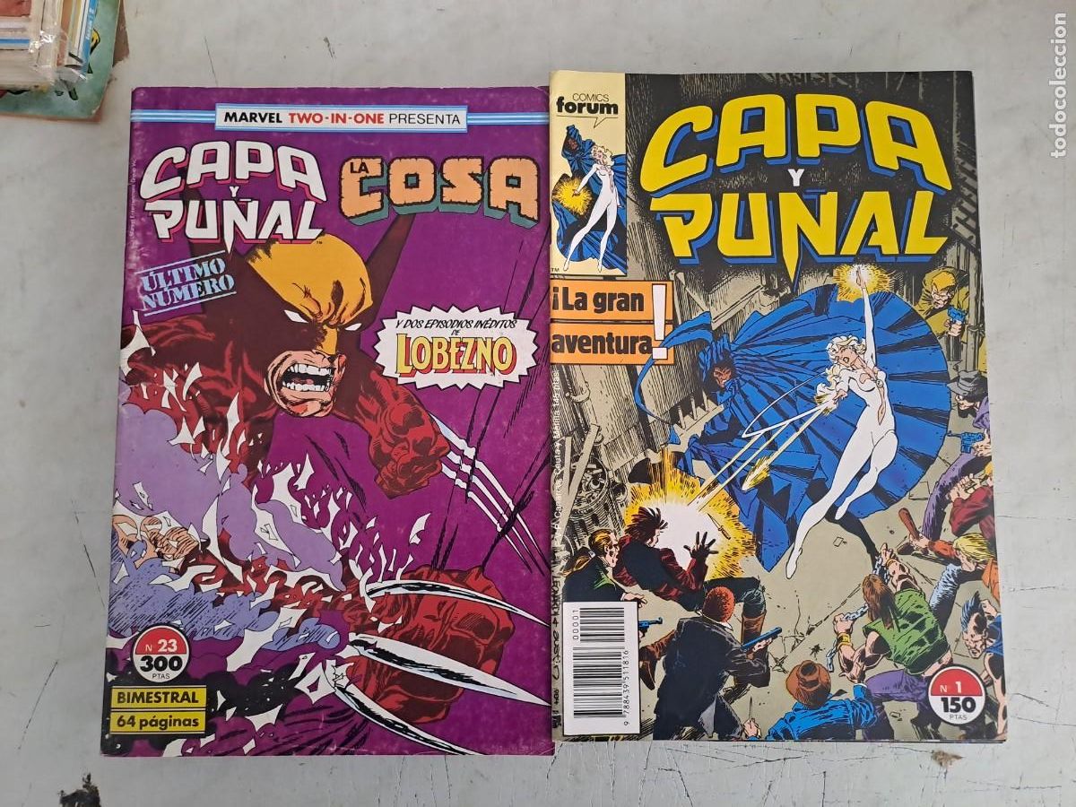 Comics: Capa y pu&ntilde;al completa 23 n&uacute;meros, F&oacute;rum en muy buen estado Bolsa DA
