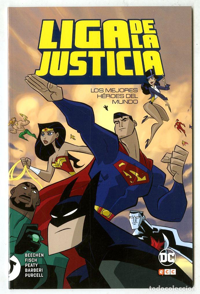 C&oacute;mics: Liga de la Justicia Los Mejores H&eacute;roes del Mundo / DC (2017) - Beechen / Fisch / Peaty / Barberi / P
