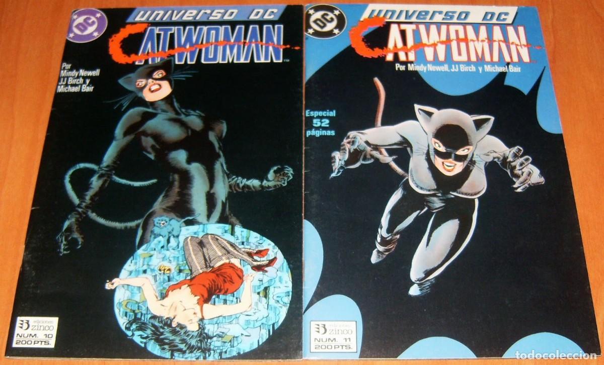 Comics: CATWOMAN UNIVERSO DC 10 y 11 Zinco. MINISERIE CON 4 NUMEROS USA. COMPLETA