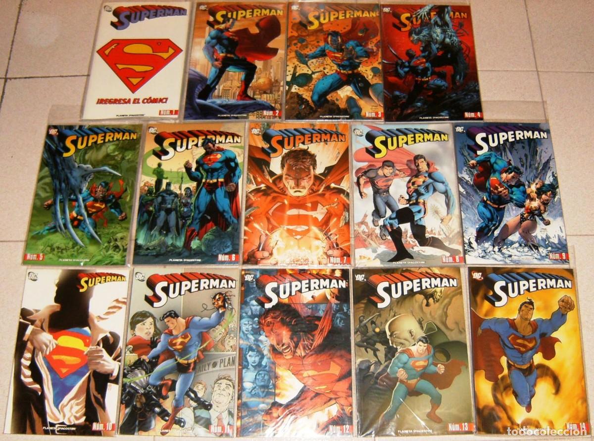 C&oacute;mics: SUPERMAN Vol.1 Planeta 1 a 14 COMPLETA . TOMOS - Foto 1