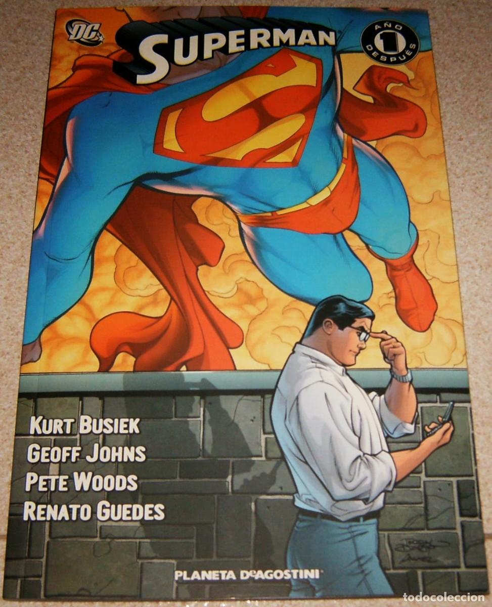 Comics: SUPERMAN: UN A&Ntilde;O DESPUES Planeta. TOMO UNITARIO