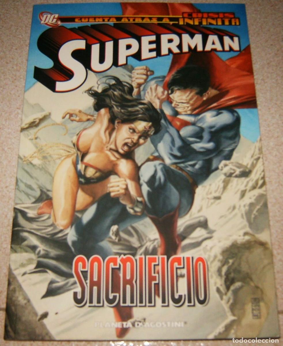 C&oacute;mics: SUPERMAN: SACRIFICIO (Cuenta atr&aacute;s a Crisis Infinita) Planeta. TOMO UNITARIO
