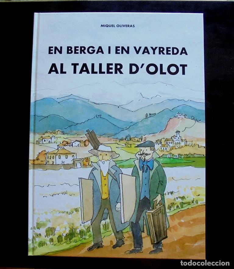C&oacute;mics: En Berga i en Vayreda al taller d&rsquo;Olot Miquel Oliveras 2012 dedicat&ograve;ria aut&ograve;grafa i dibuix original