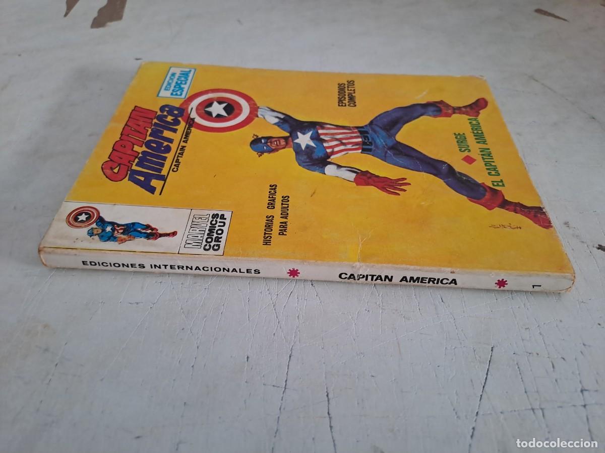 C&oacute;mics: Capit&aacute;n America 1, surge el Capit&aacute;n America, V&eacute;rtice en buen estado Bolsa DA