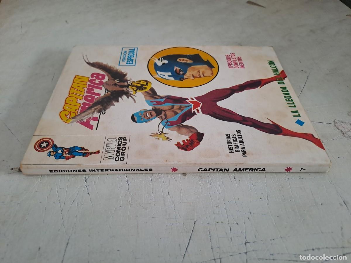 Comics: Capit&aacute;n America 7, la llegada del halc&oacute;n, V&eacute;rtice en buen estado Bolsa DA