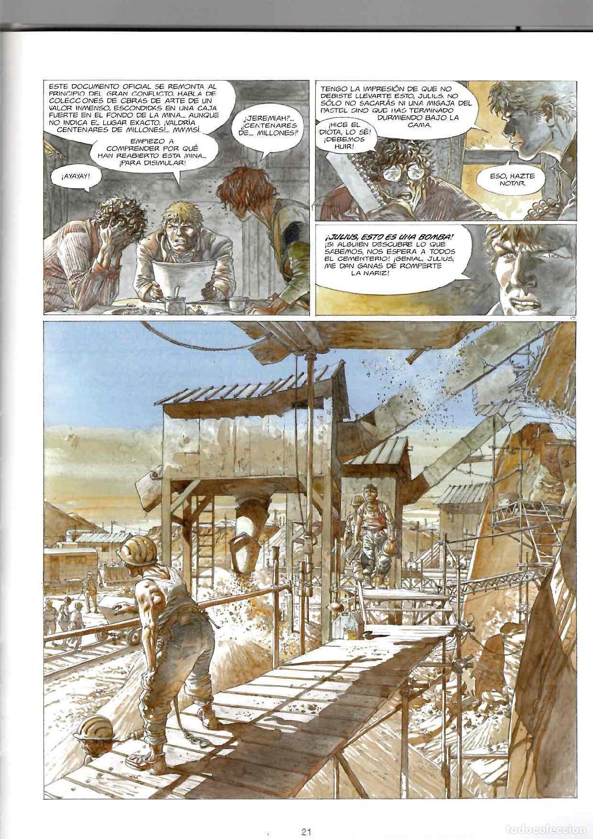 C&oacute;mics: JEREMIAH 20 MERCENARIOS. HERMANN. DOLMEN 2003 - Foto 2