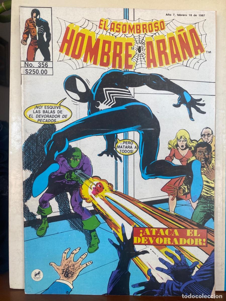C&oacute;mics: EL ASOMBROSO HOMBRE ARA&Ntilde;A, 356. Editorial Novedades. M&eacute;xico. MUY RARO. COLECCIONISMO.