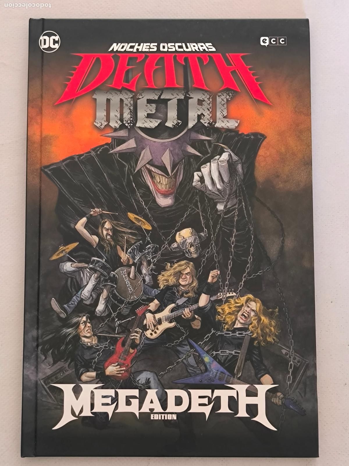 C&oacute;mics: NOCHES OSCURAS DEATH METAL N&ordm; 1- MEGADETH EDITION - DC - ECC - TAPA DURA (167w)