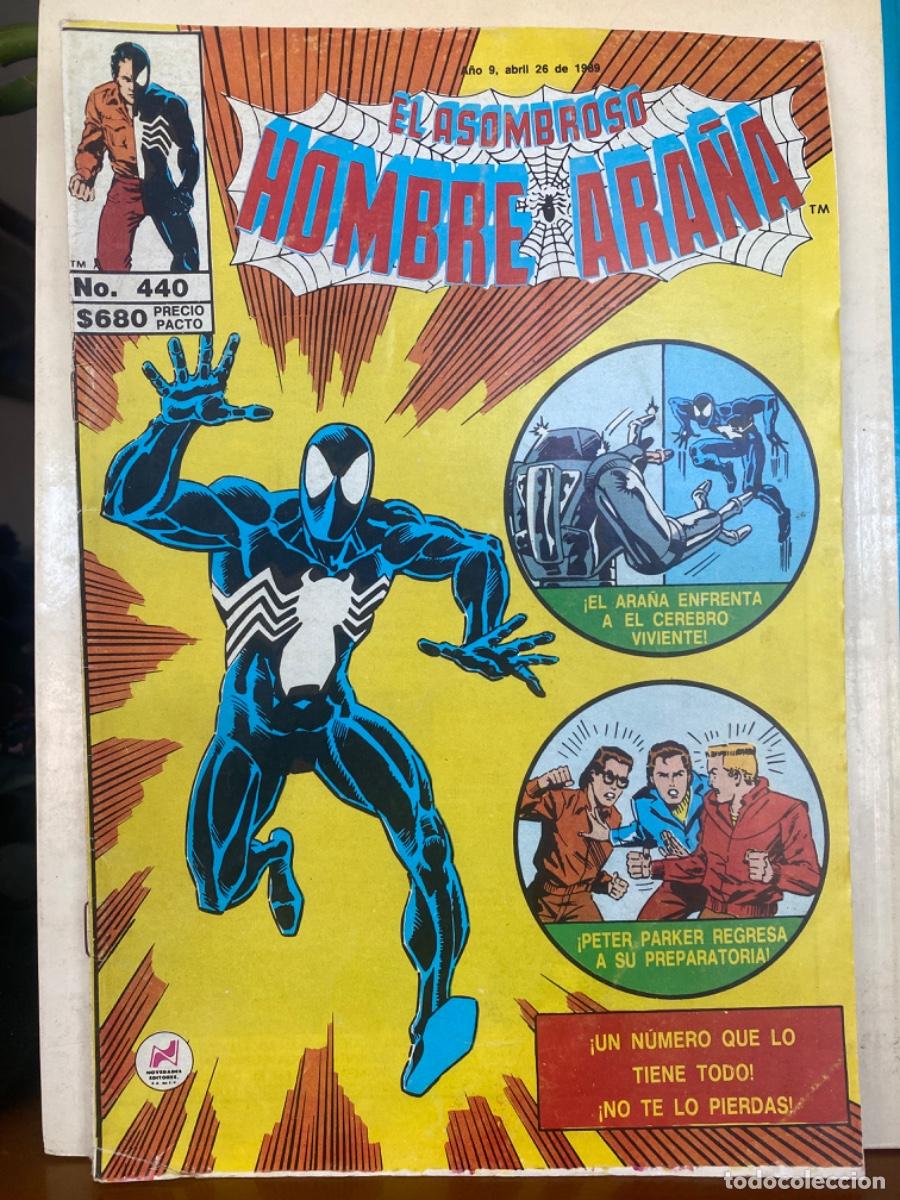 C&oacute;mics: EL ASOMBROSO HOMBRE ARA&Ntilde;A, 440. Editorial Novedades. M&eacute;xico. MARVEL COLECCIONISMO. MUY DIFICIL.