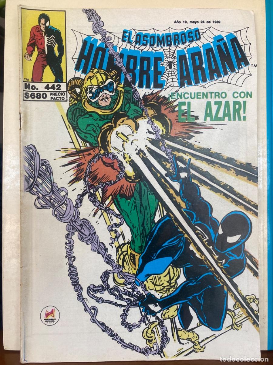 C&oacute;mics: EL ASOMBROSO HOMBRE ARA&Ntilde;A, 442. Editorial Novedades. M&eacute;xico. MARVEL COLECCIONISMO. MUY DIFICIL.