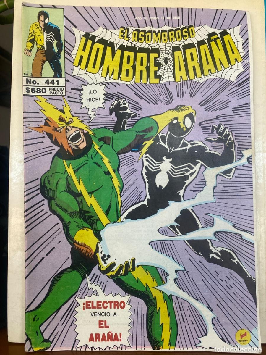 C&oacute;mics: EL ASOMBROSO HOMBRE ARA&Ntilde;A, 441. Editorial Novedades. M&eacute;xico. MARVEL COLECCIONISMO. MUY DIFICIL.