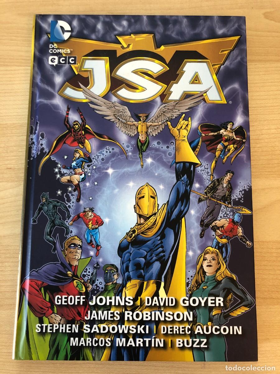 C&oacute;mics: JSA. Geoff Johns James Robinson DC Comics Stephen Sadowski Primera Edicion 2012 - Foto 1
