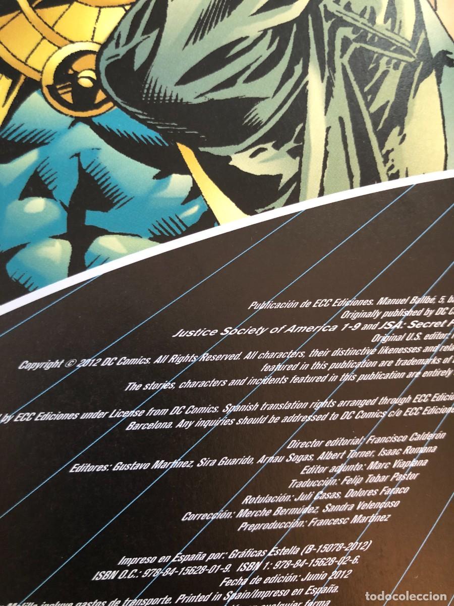 C&oacute;mics: JSA. Geoff Johns James Robinson DC Comics Stephen Sadowski Primera Edicion 2012 - Foto 8