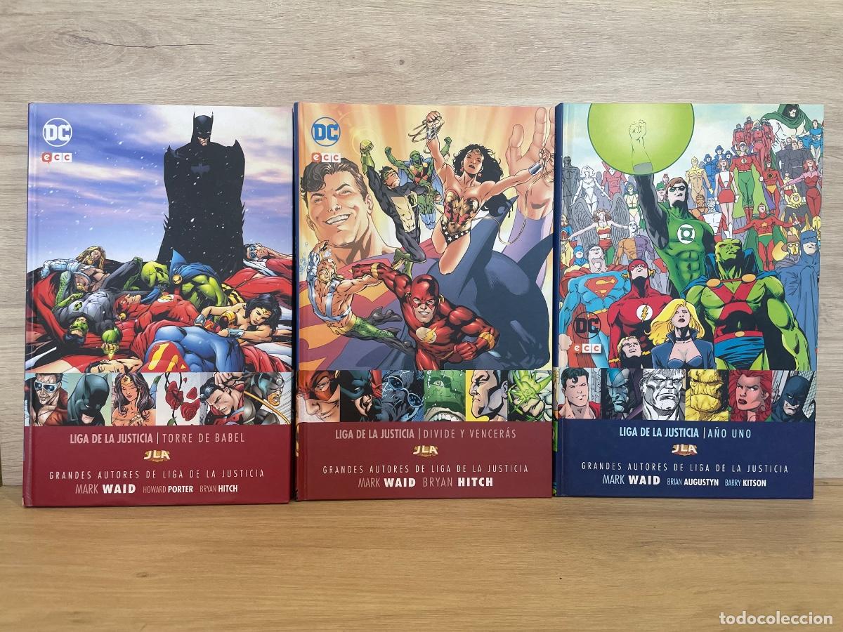 C&oacute;mics: Grandes Autores de Liga de la Justicia: Mark Waid / Completo 3 vol&uacute;menes / Barry Hitch