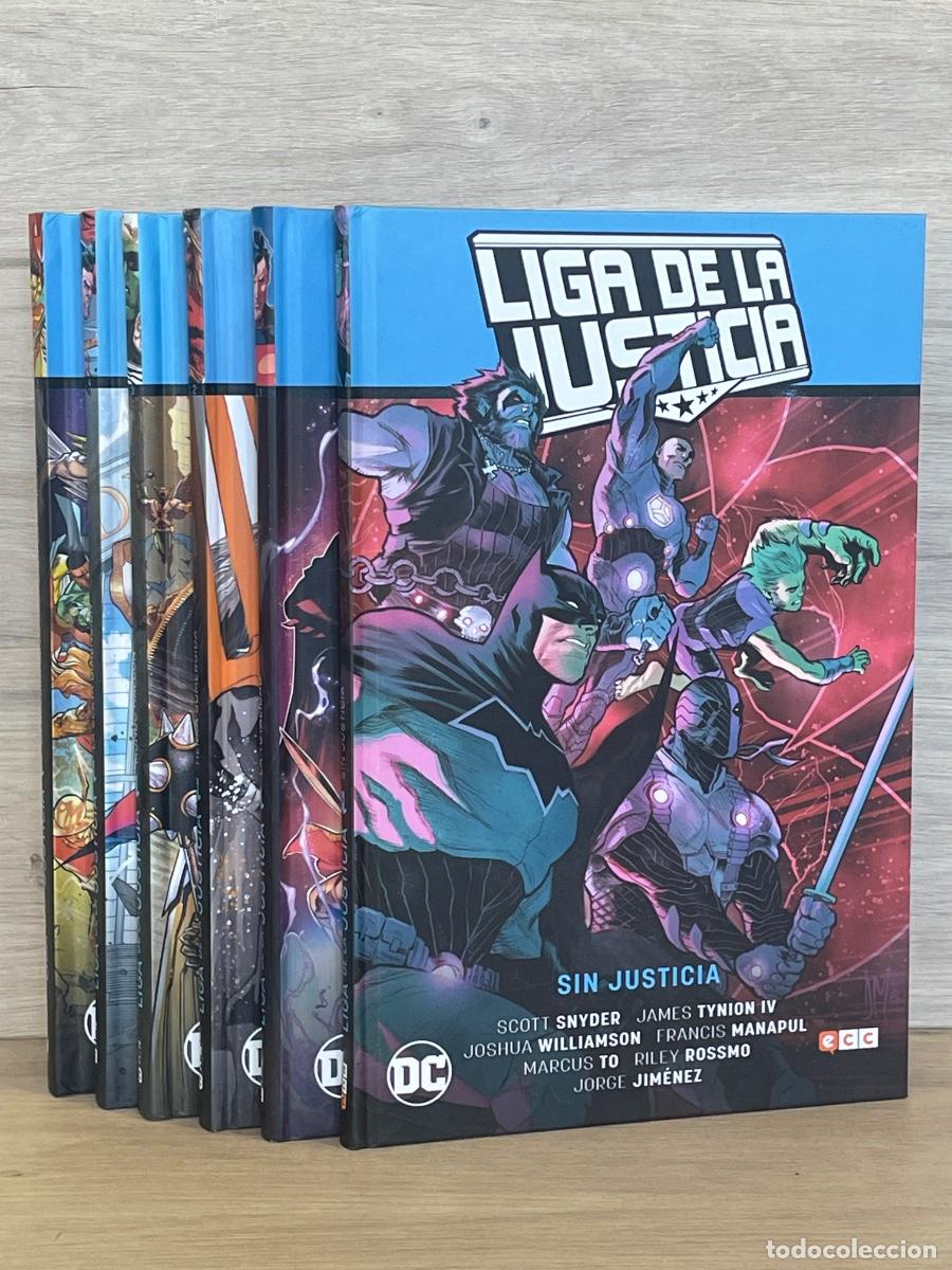 C&oacute;mics: Liga de la Justicia saga de Scott Snyder y James Tynion IV / Completo 6 vol&uacute;menes
