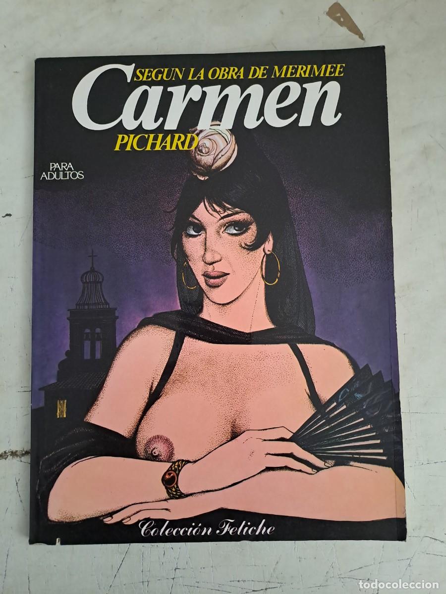 C&oacute;mics: Carmen, colecci&oacute;n fetiche, Distrinovel en buen estado Bolsa DA
