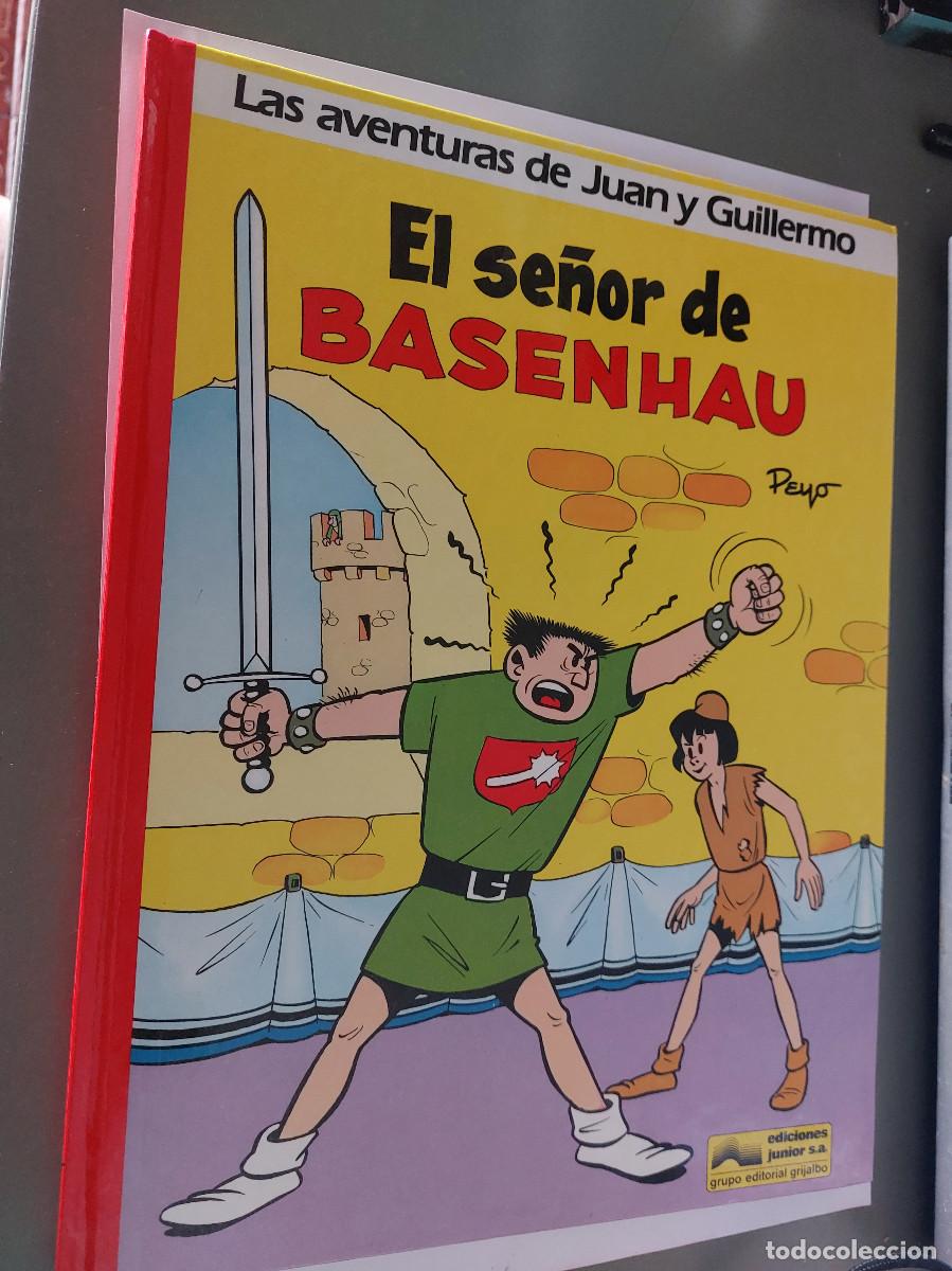 C&oacute;mics: El se&ntilde;or de Basenhau. Las aventuras de Juan y Guillermo. Tapa dura. Buen estado. eea a