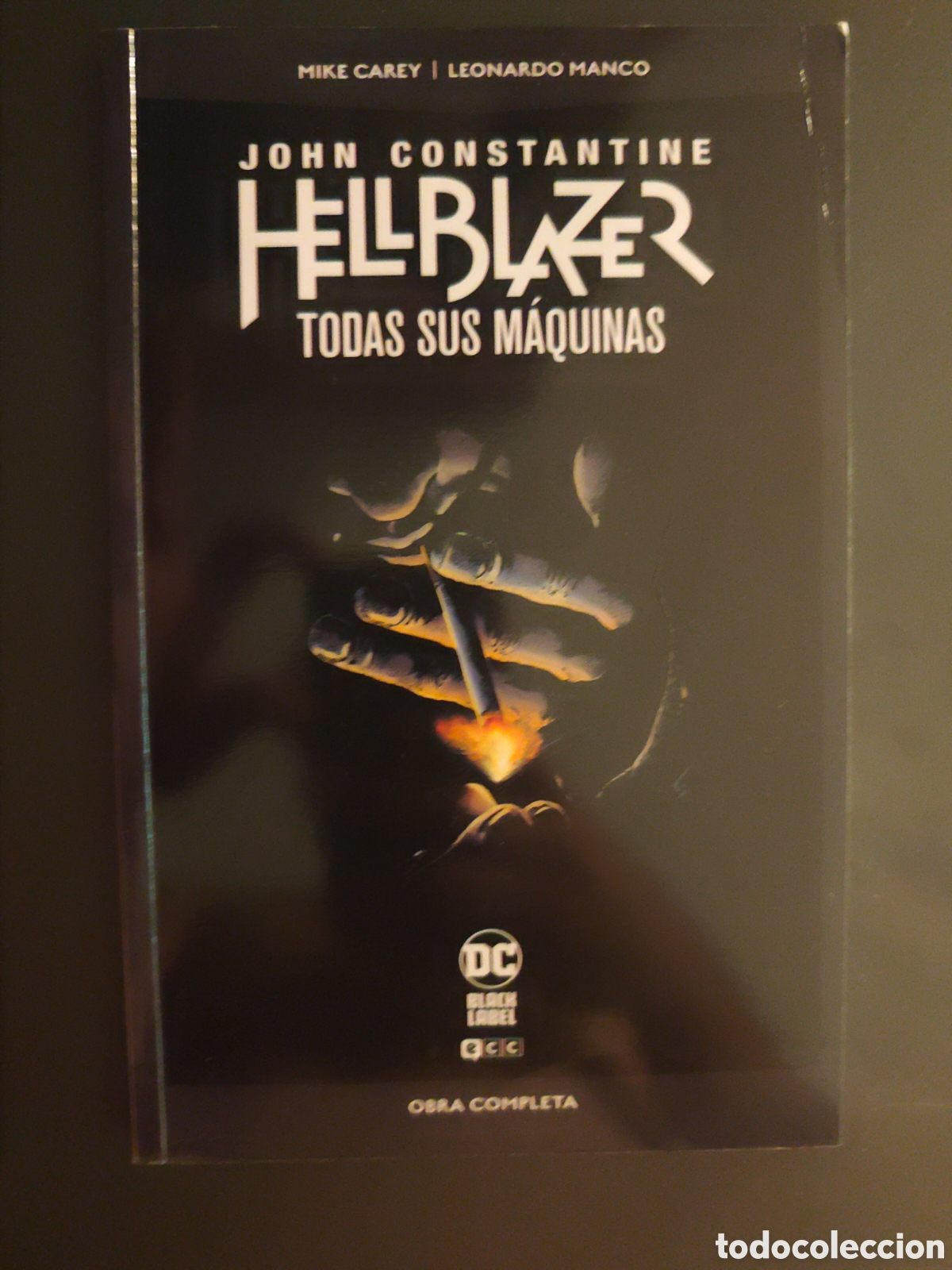 C&oacute;mics: Hellblazer. Todas sus m&aacute;quinas. Carey. Dc Pocket