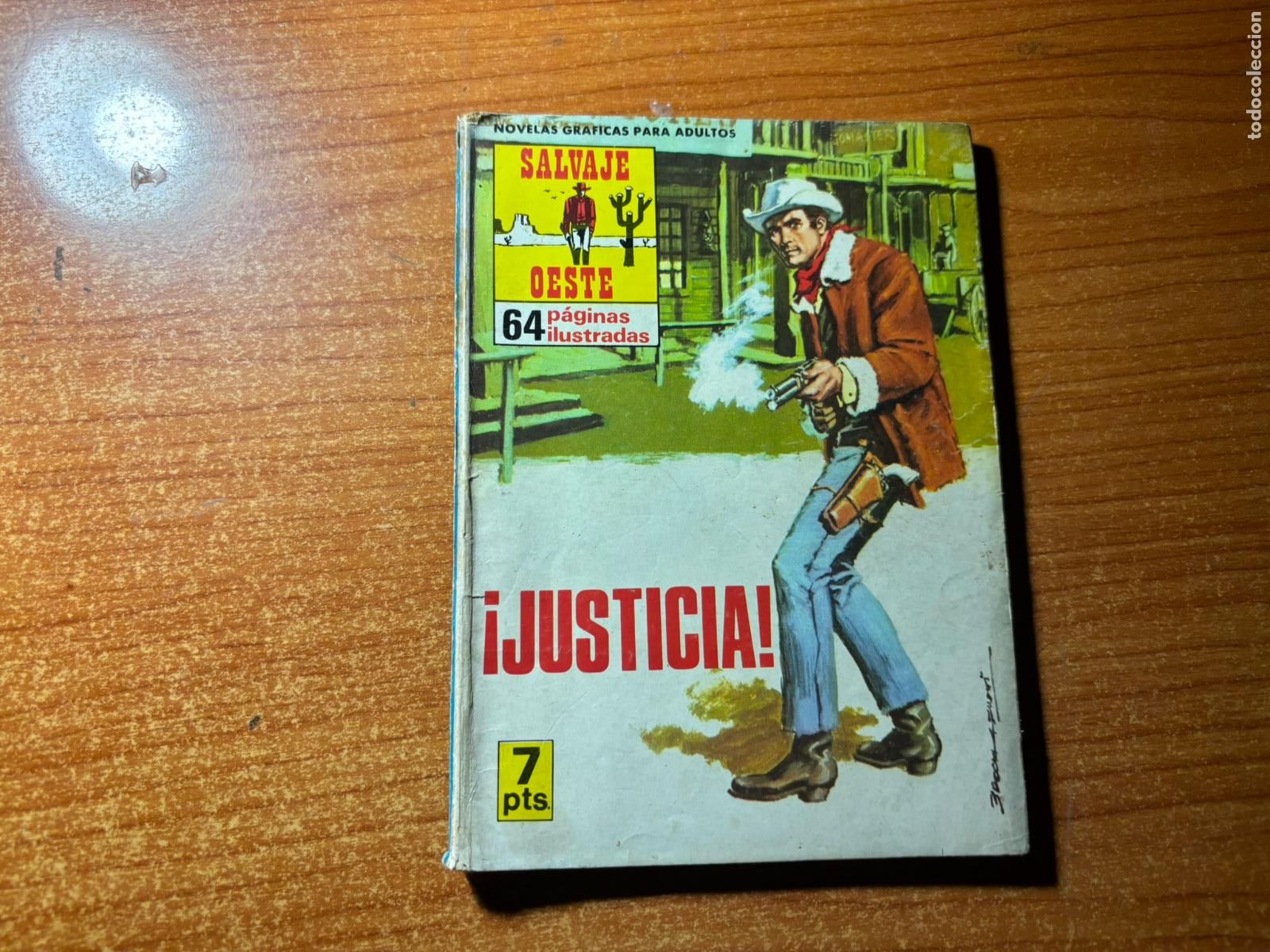 C&oacute;mics: SALVAJE OESTE N&ordm; 1 PRODUCCIONES EDITORIALES 1976