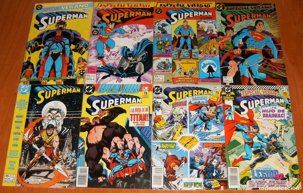 C&oacute;mics: SUPERMAN ESPECIAL 1 2 3 4 5 6 7 8 - TODOS LOS ESPECIALES del Vol. 2 EDICIONES ZINCO , OBRA COMPLETA
