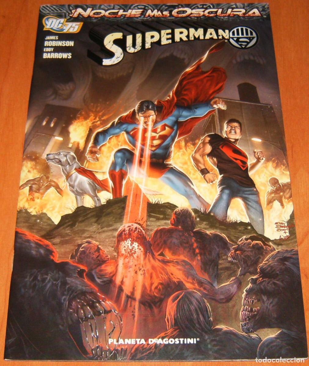 C&oacute;mics: SUPERMAN Especial LA NOCHE MAS OSCURA Planeta ESPECIAL GRAPA