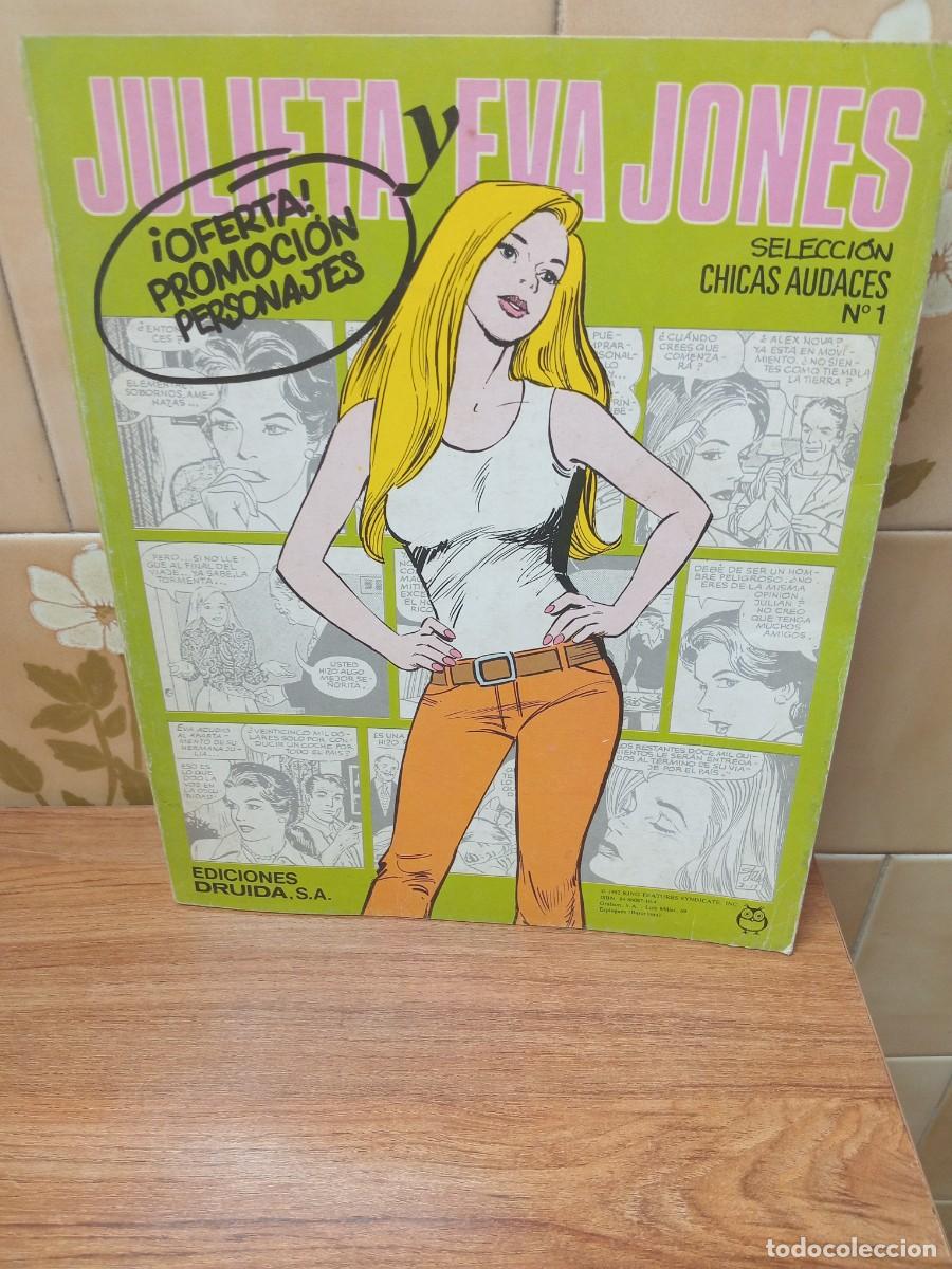 C&oacute;mics: JULIETA Y EVA JONES - N&ordm; 1 - SELECCION CHICAS AUDACES - ED. DRUIDA