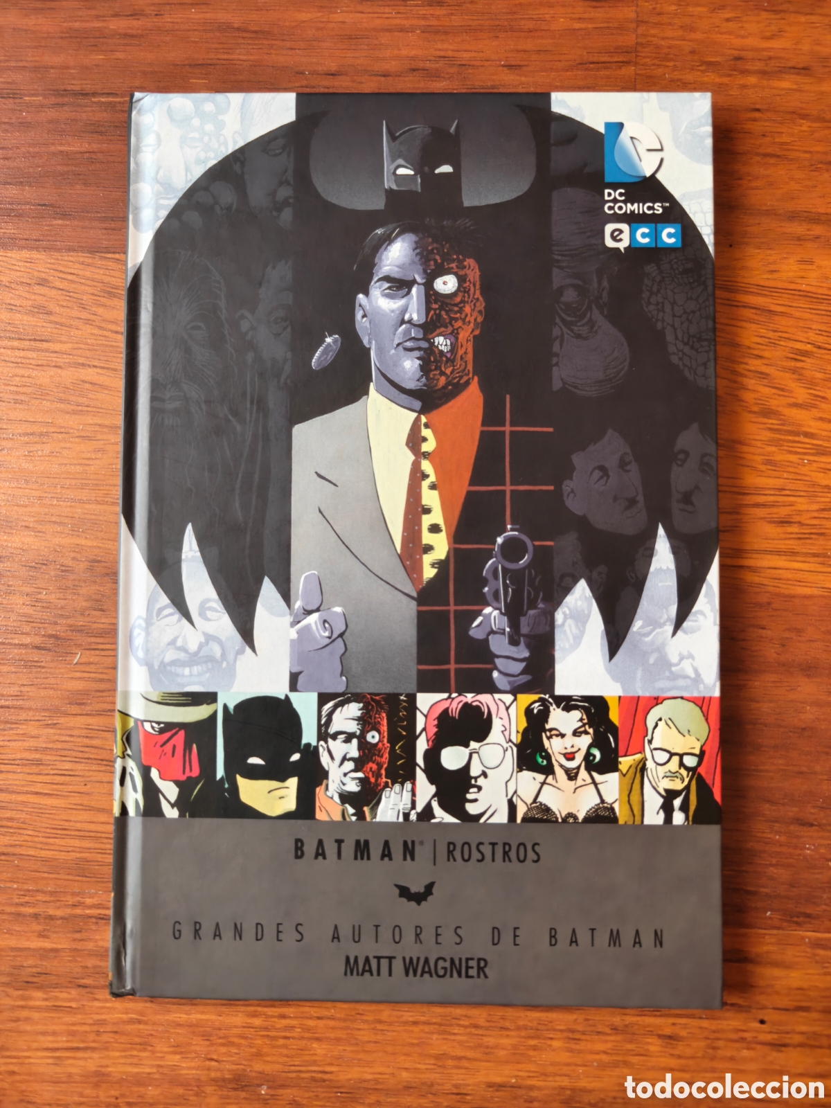 C&oacute;mics: Grandes autores Batman. Rostros. Matt Wagner. Ecc.