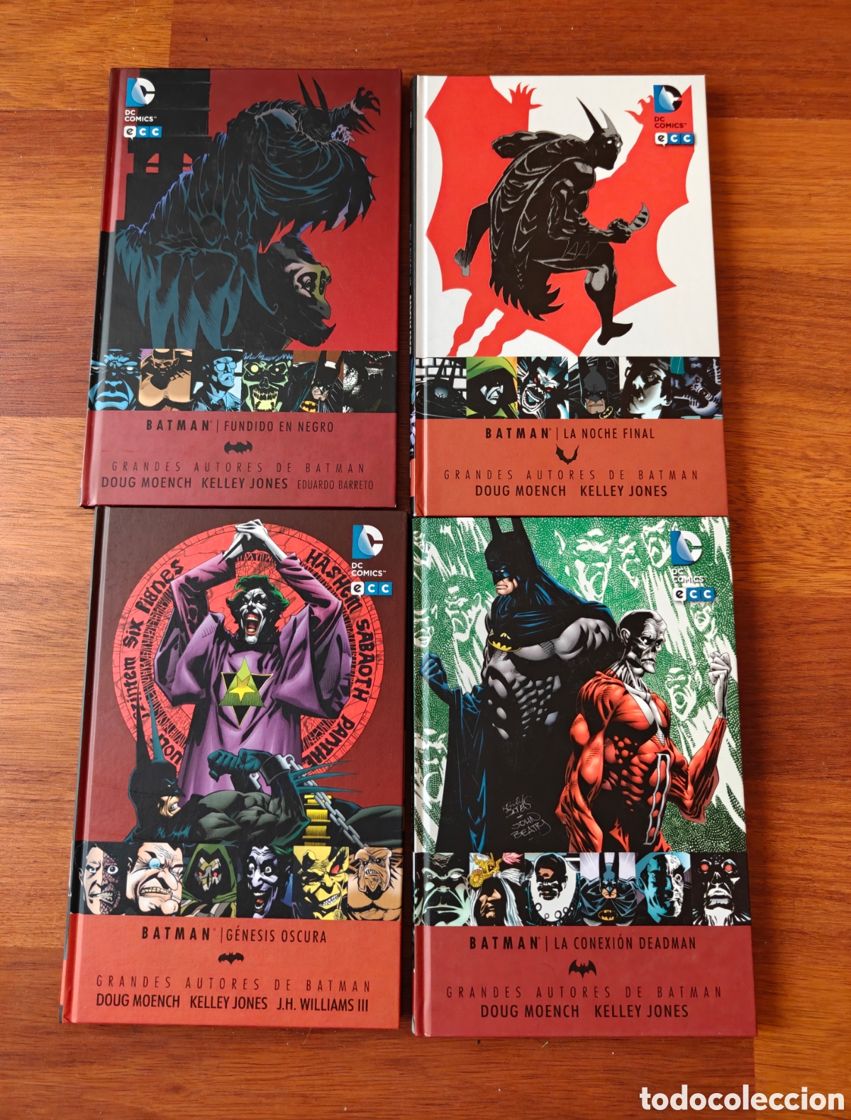 C&oacute;mics: Colecci&oacute;n completa Grandes autores Batman. Doug Moench. Conexi&oacute;n Deadman G&eacute;nesis oscura Fundido.