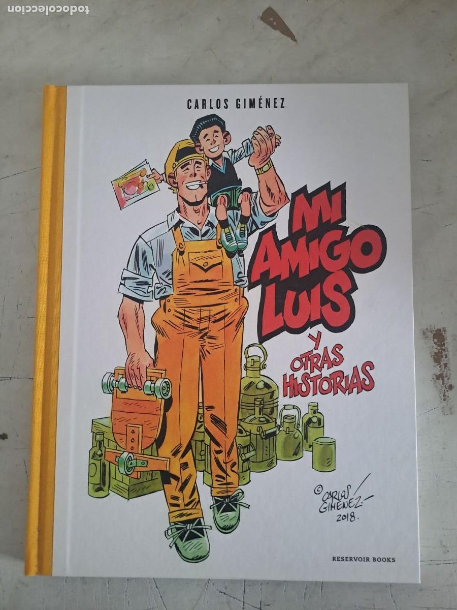 C&oacute;mics: Mi amigo Luis y otras historias, Carlos Gimenez, Reservoir books en perfecto estado Bolsa DA